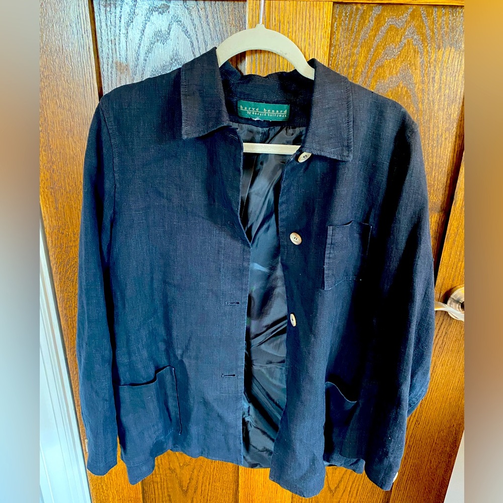 100% linen shacket